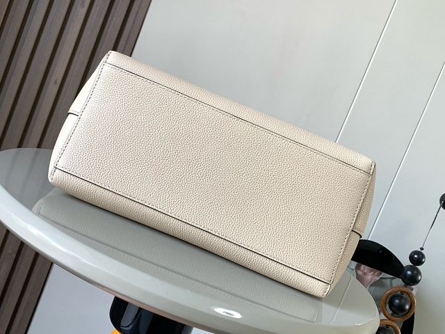 Loewe original calfskin medium anagram tote bag A223T41 white