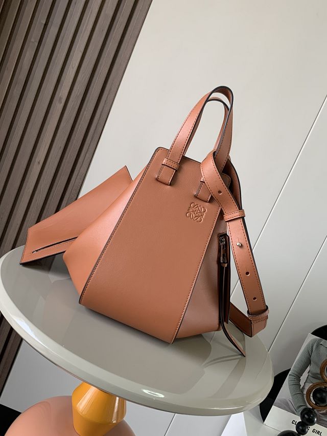 Loewe original calfskin medium hammock bag A538S35 brown