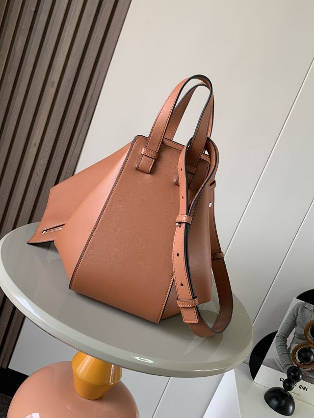 Loewe original calfskin medium hammock bag A538S35 brown
