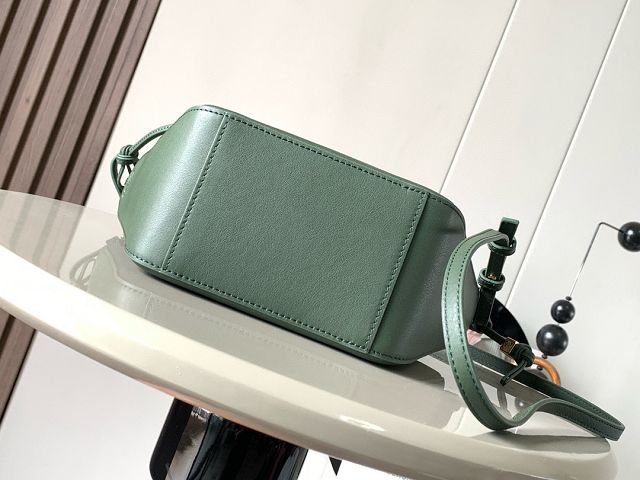 Loewe original calfskin mini hammock hobo bag A538G13 green
