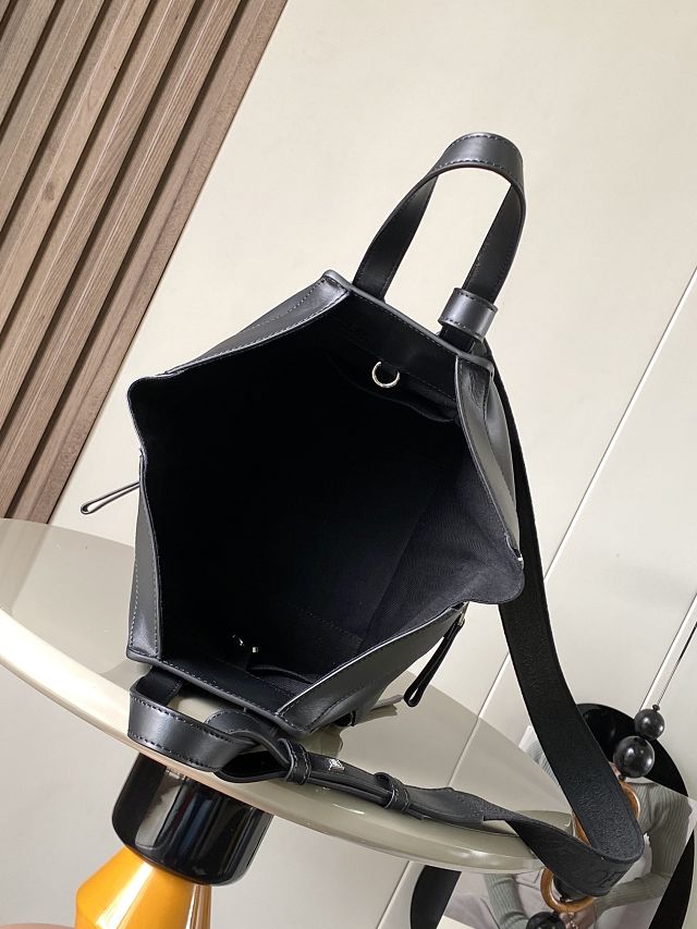 Loewe original calfskin small hammock bag A538H13 black
