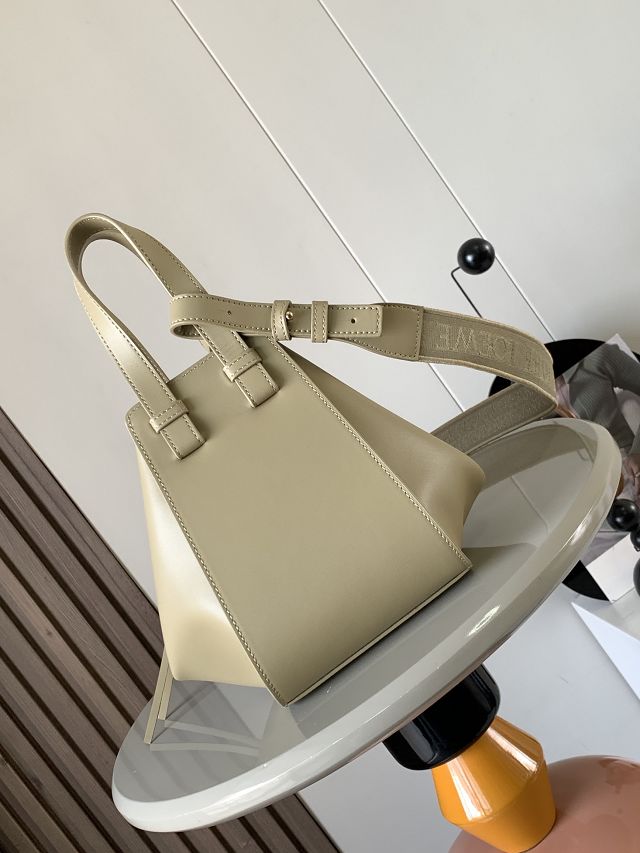 Loewe original calfskin small hammock bag A538H13 light green 