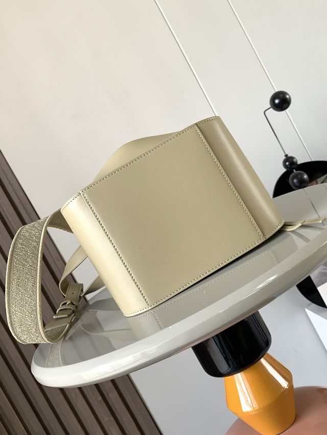 Loewe original calfskin small hammock bag A538H13 light green 