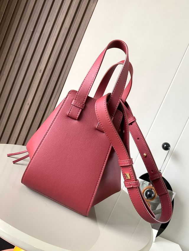Loewe original calfskin small hammock bag A538H13 wine