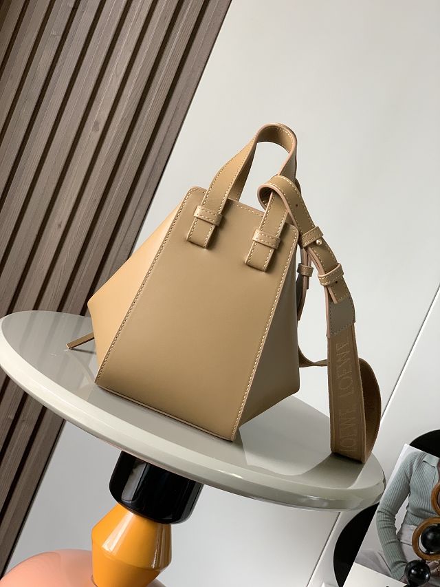 Loewe original calfskin small hammock bag A538H13 light green