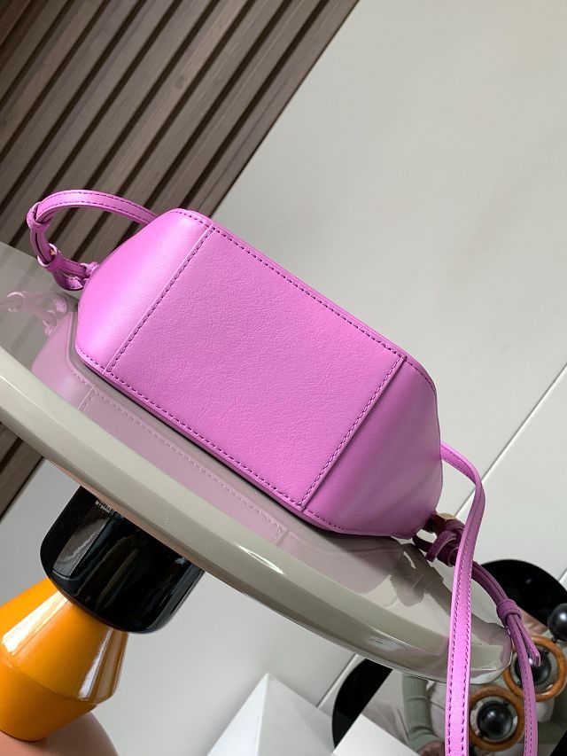 Loewe original calfskin mini hammock hobo bag A538G13 purple