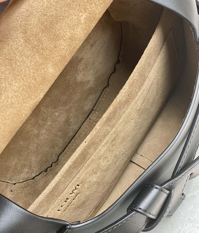 Loewe original calfskin small gate dual bag A650T20 black