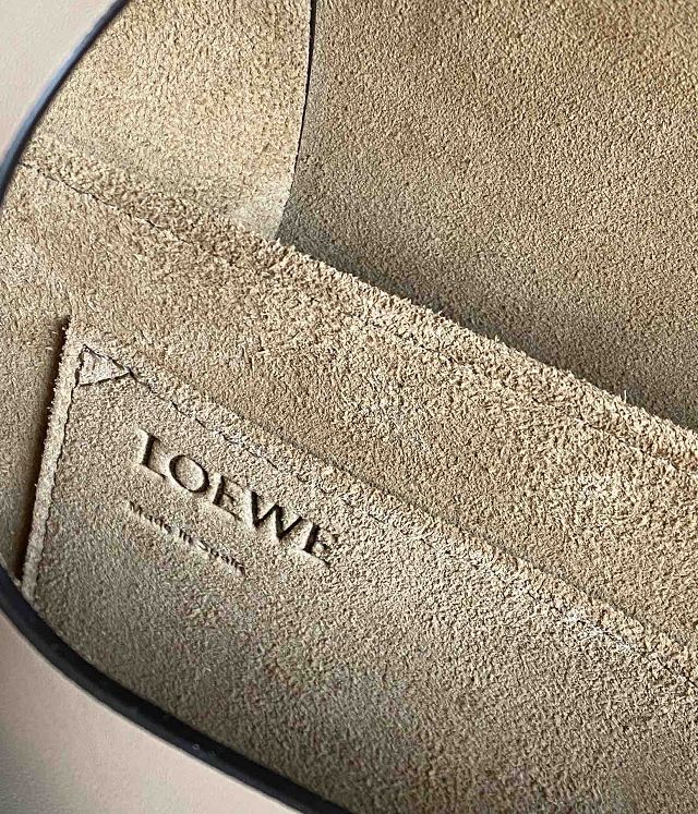 Loewe original calfskin small gate dual bag A650T20 sand