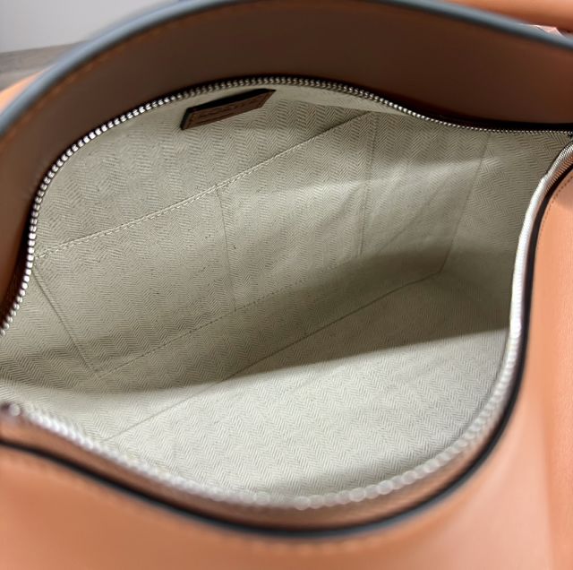 Loewe original calfskin large puzzle edge bag B510P01 brown