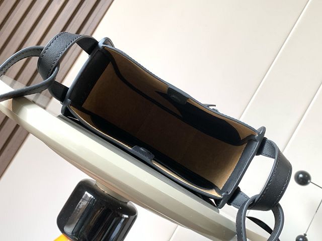 Loewe original calfskin mini hammock shoulder bag A538G11 black