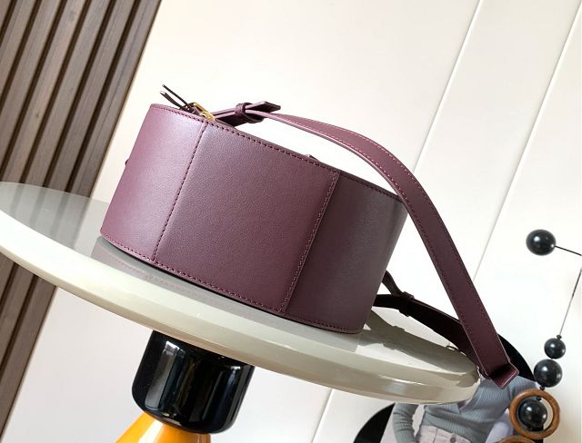 Loewe original calfskin mini hammock shoulder bag A538G11 burgundy