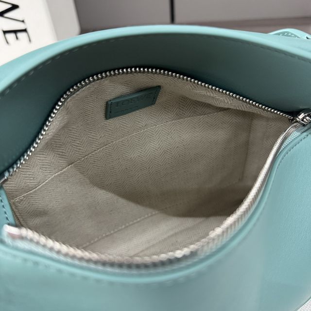 Loewe original calfskin small puzzle bag A510P60 blue