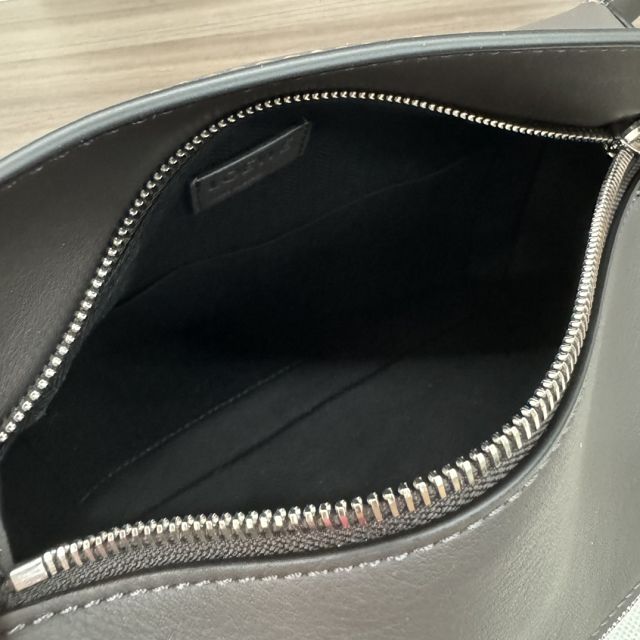Loewe original calfskin small puzzle bumbag B510SE dark grey