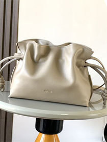 Loewe original calfskin mini flamenco clutch A411FC2 sand