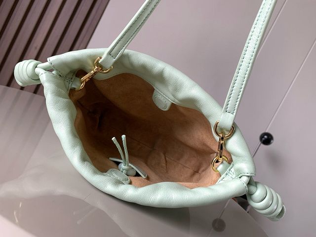 Loewe original lambskin mini flamenco purse A914CBP light green