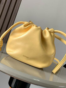 Loewe original lambskin mini flamenco purse A914CBP yellow