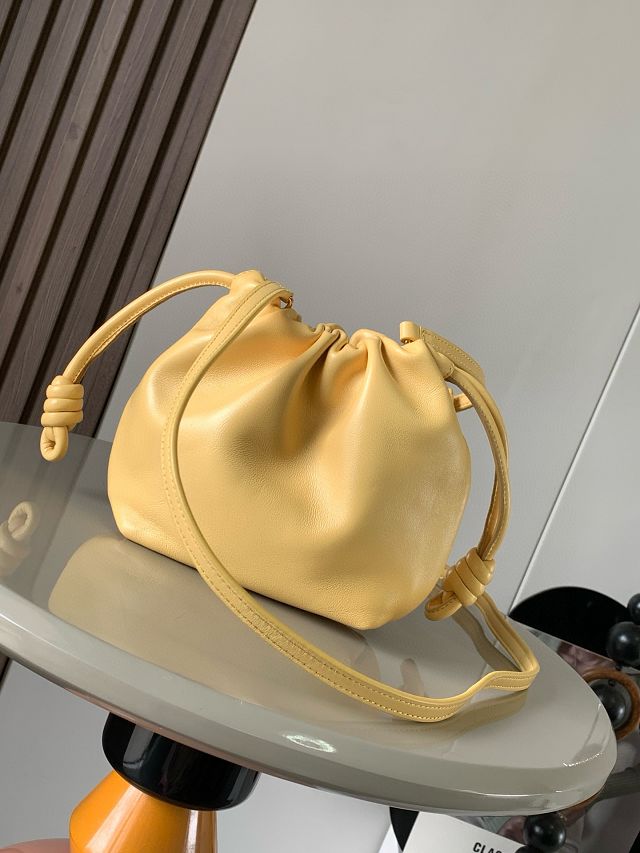Loewe original lambskin mini flamenco purse A914CBP yellow