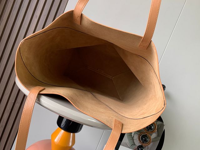 Loewe original calfskin large puzzle fold tote B933Q18 black&tan