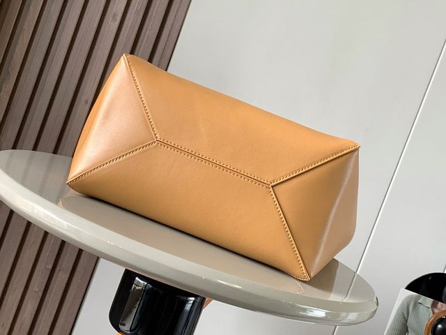 Loewe original calfskin medium puzzle fold tote A657G50 desert