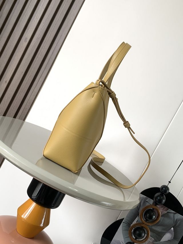 Loewe original calfskin mini puzzle fold tote A657V25 sahara