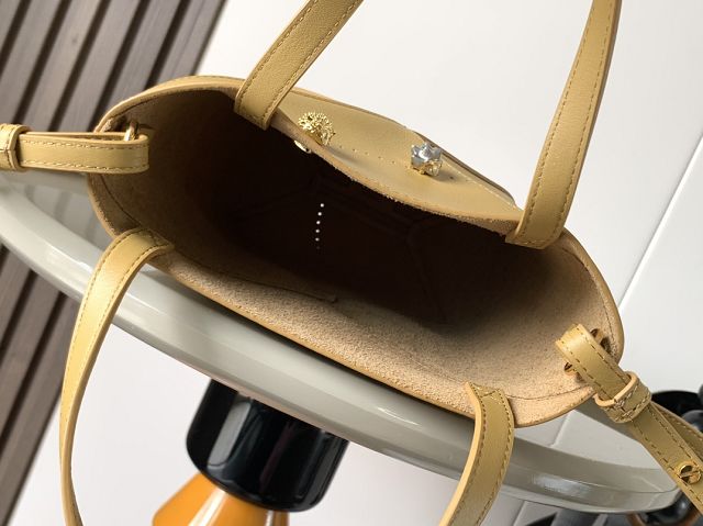 Loewe original calfskin mini puzzle fold tote A657V25 sahara