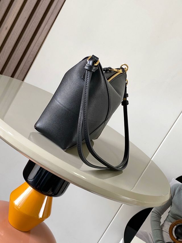 Loewe original calfskin puzzle fold pouch C510PT1 black