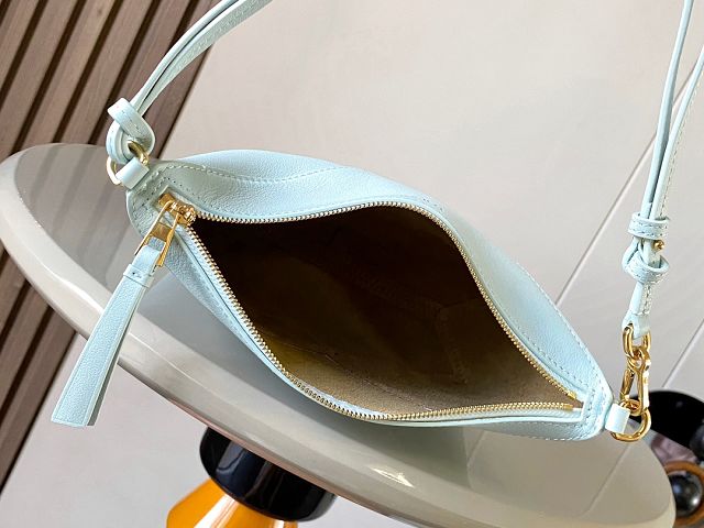 Loewe original calfskin puzzle fold pouch C510PT1 iceberg blue 