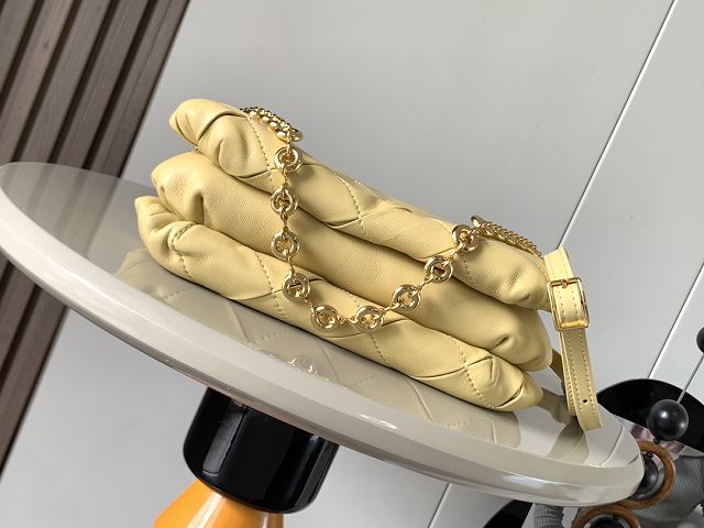 Loewe original lambskin medium goya puffer bag  A896P41 yellow