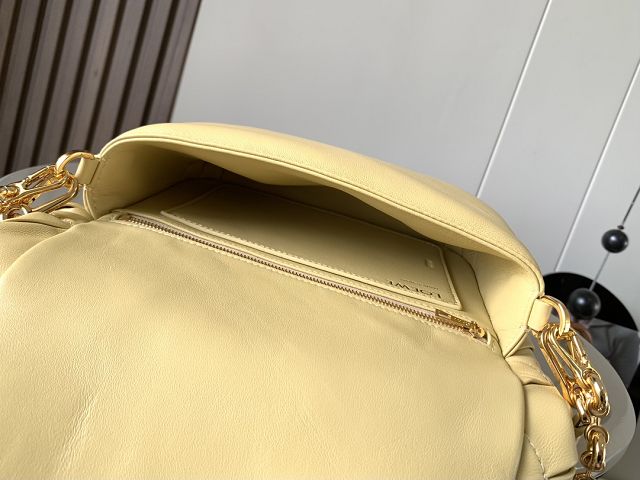 Loewe original lambskin medium goya puffer bag  A896P41 yellow