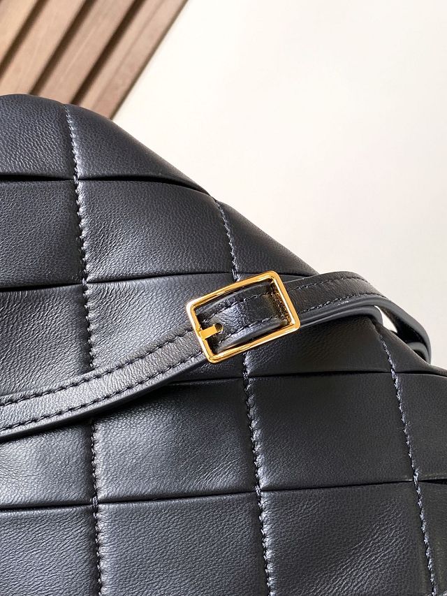 Loewe original lambskin mini goya puffer bag A896W56 black