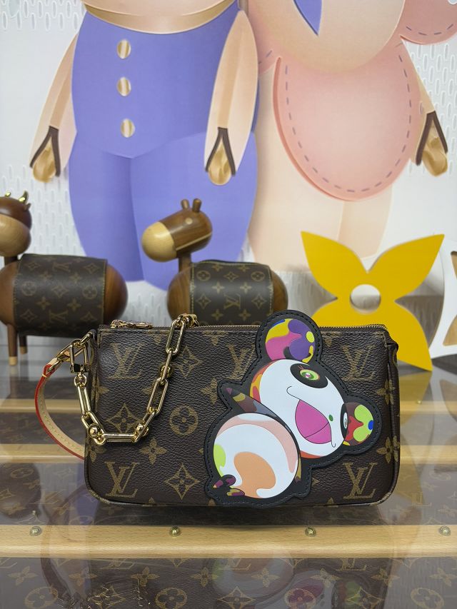 Louis vuitton original monogram canvas TM pochette accessoires M13440