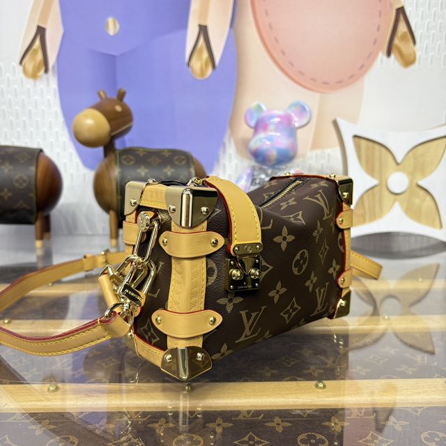 Louis vuitton original monogram canvas mini side trunk M46815