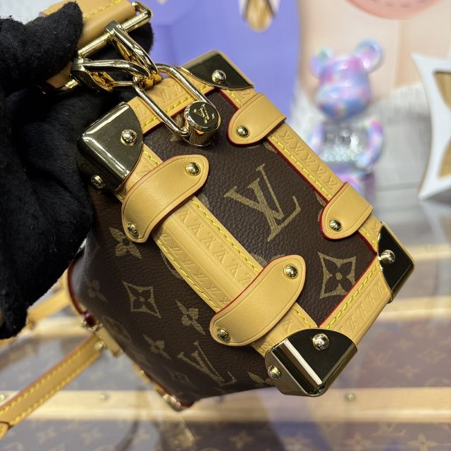 Louis vuitton original monogram canvas mini side trunk M46815