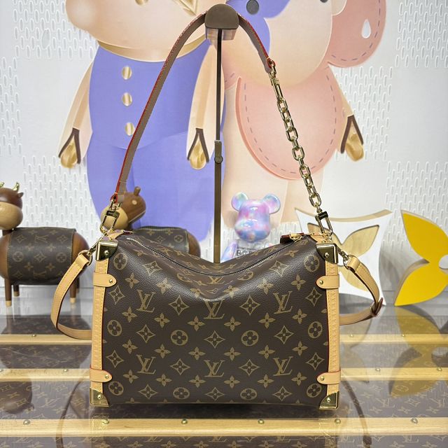 Louis vuitton original monogram canvas side trunk gm M14513