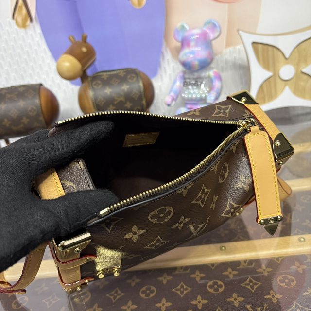 Louis vuitton original monogram canvas side trunk mm M46358