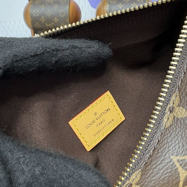 Louis vuitton original monogram canvas side trunk mm M46358