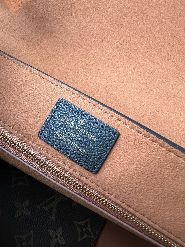 Louis vuitton original calfskin low key messenger M13148 black