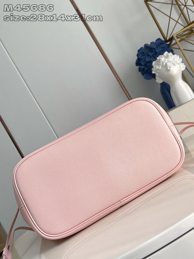 Louis vuitton original calfskin neverfull mm M14210 pink