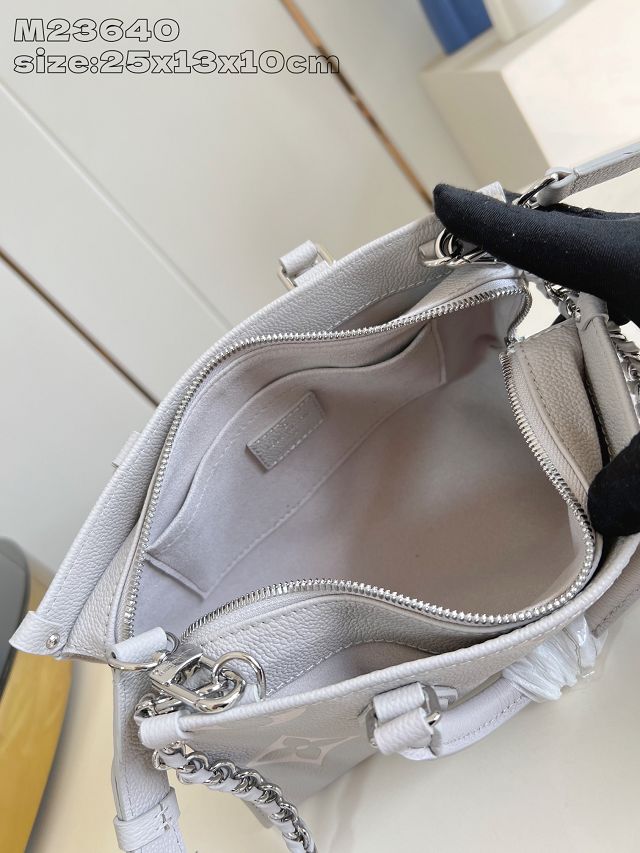 Louis vuitton original calfskin onthego east west M14213 grey