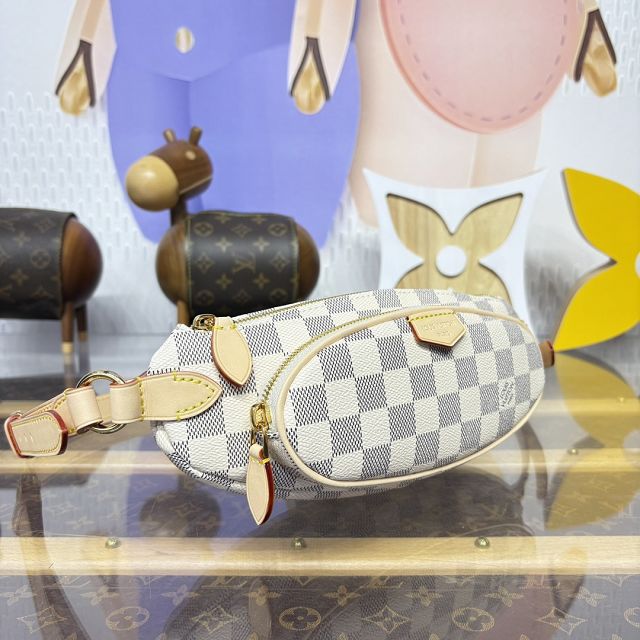 Louis vuitton original damier azur keepit bumbag N00230