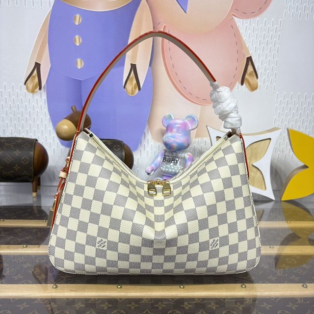 Louis vuitton original damier azur slouchy PM shoulder bag N00116