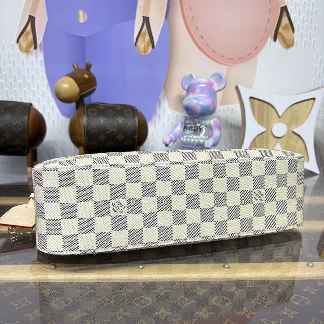 Louis vuitton original damier azur slouchy PM shoulder bag N00116