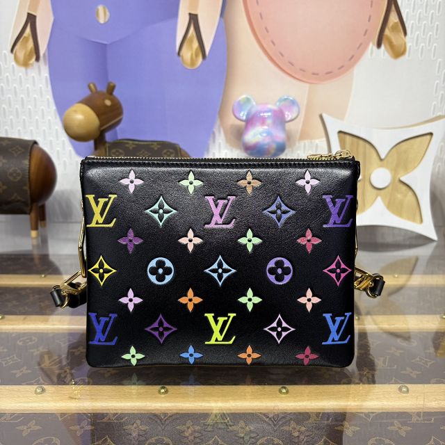 Louis vuitton original lambskin coussin BB bag M13232 black