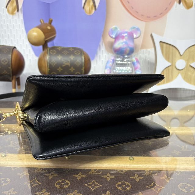 Louis vuitton original lambskin coussin BB bag M13232 black