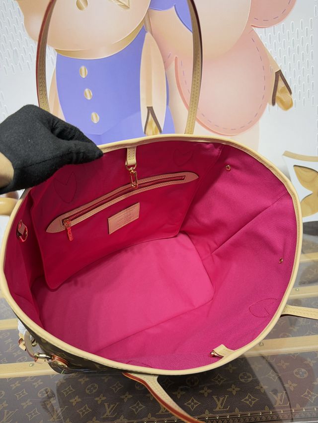 Louis vuitton original monogram canvas neverfull mm M13271