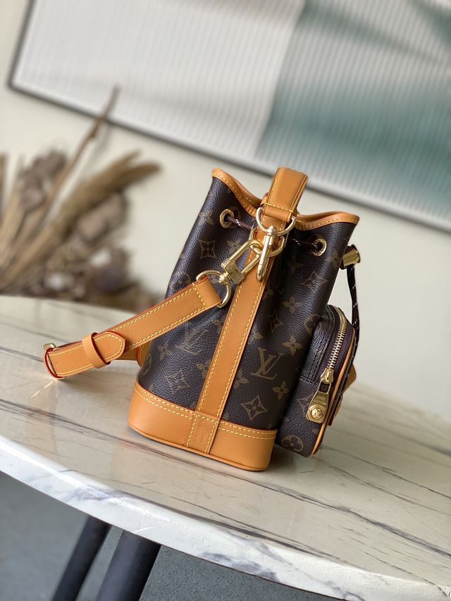 Louis vuitton original monogram canvas noe cargo bucket bag M14017