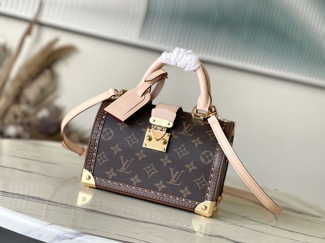 Louis vuitton original monogram canvas speedy trunk 20 M11154
