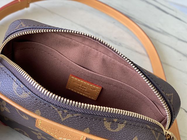 Louis vuitton original monogram canvas wearable wallet M14058