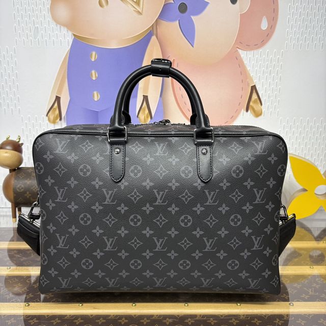 Louis vuitton original monogram eclipse weekender bag M11512