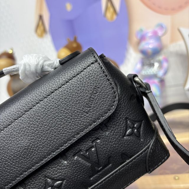 Louis vuitton original calfskin steamer east west M13888 black